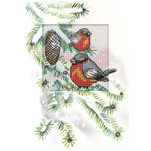 click here to view larger image of Card - SA6267 (counted cross stitch kit)