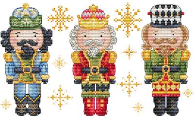 click here to view larger image of Nutcrackers Trio (chart)