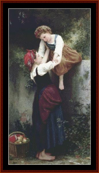 click here to view larger image of Little Thieves - William Bouguereau (chart)