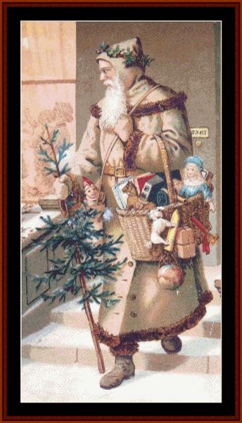 click here to view larger image of Victorian Santa 14 (chart)