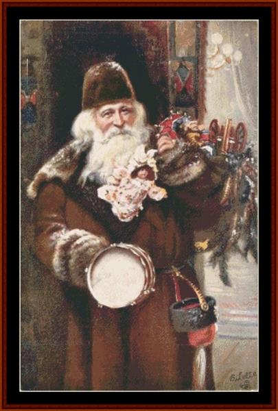 click here to view larger image of Victorian Santa 15 (chart)