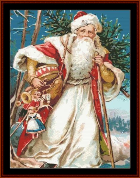 click here to view larger image of Victorian Santa 16 (chart)