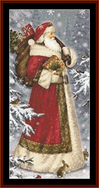 click here to view larger image of Victorian Santa 18 (chart)