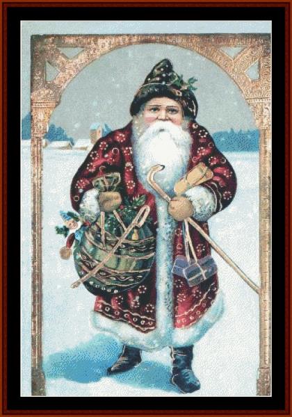 click here to view larger image of Victorian Santa 19 (chart)