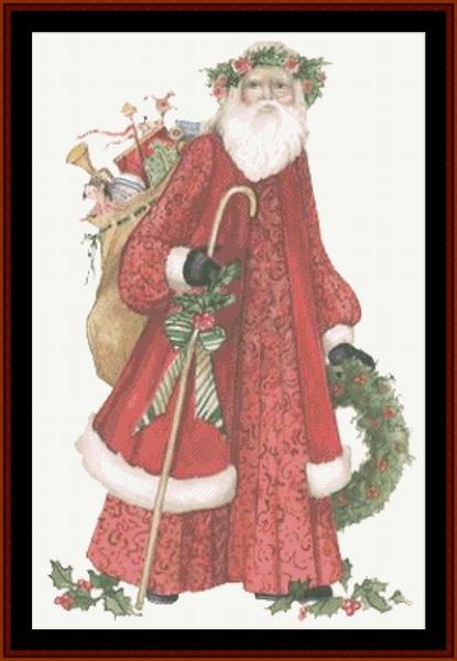 click here to view larger image of Victorian Santa 24 (chart)
