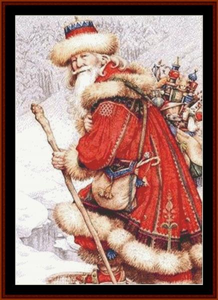 click here to view larger image of Victorian Santa 26 (chart)