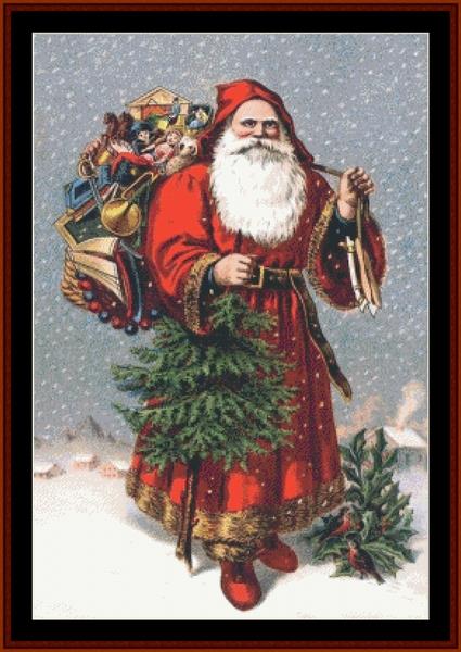 click here to view larger image of Victorian Santa 27 (chart)