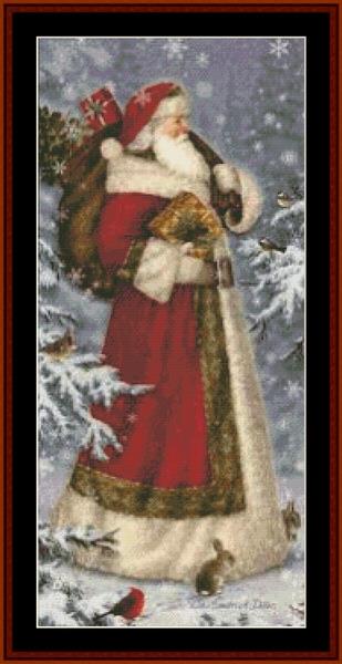 click here to view larger image of Victorian Santa 33 (chart)