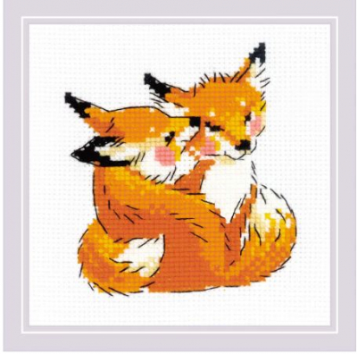 click here to view larger image of Amore Mio (counted cross stitch kit)