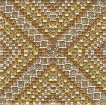 click here to view larger image of Color Delights - Gold (counted canvas chart)