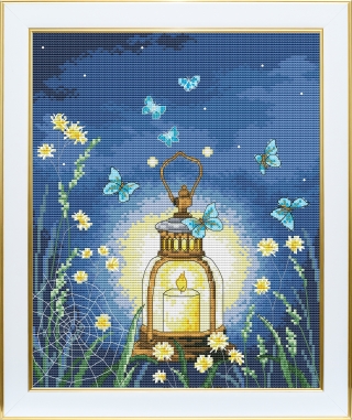 click here to view larger image of Magic Light (counted cross stitch kit)
