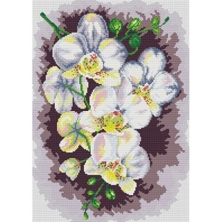 click here to view larger image of Orchid (counted cross stitch kit)