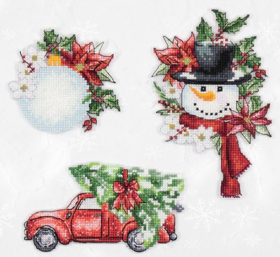 click here to view larger image of Christmas Toys - SJK037 (counted cross stitch kit)