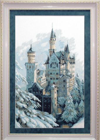 click here to view larger image of Winter Castle (counted cross stitch kit)