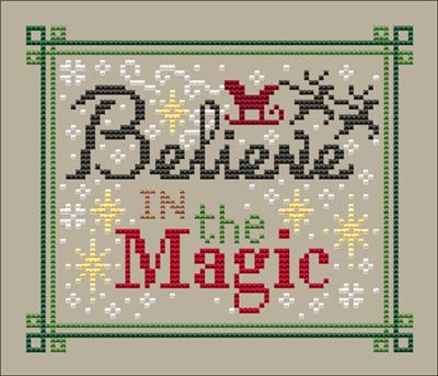 click here to view larger image of A Type of Christmas Believe (chart)