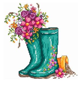 click here to view larger image of Spring Wellies (chart)