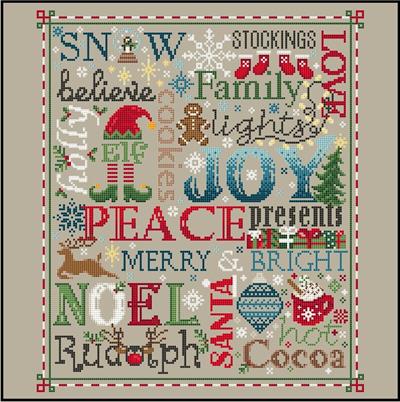 click here to view larger image of A Type of Christmas Sampler (chart)