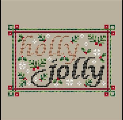 click here to view larger image of A Type of Christmas Holly Jolly (chart)