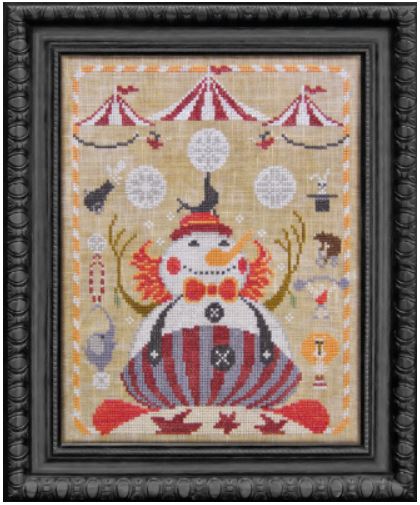 click here to view larger image of Snowman Collector Series 2 - The Clown (chart)