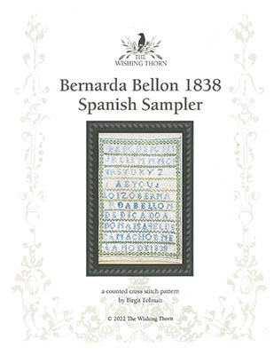 click here to view larger image of Bernarda Bellon 1838  (chart)