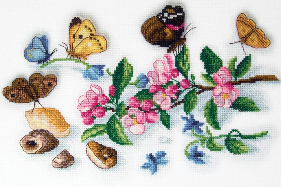 click here to view larger image of Favorite Garden (counted cross stitch kit)