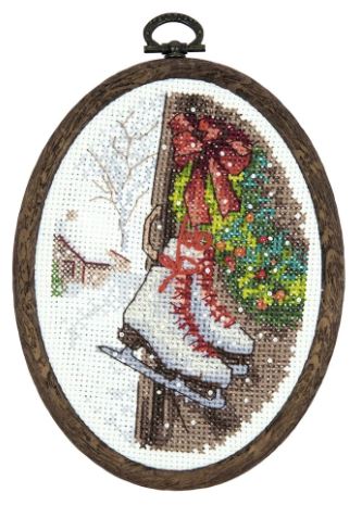 click here to view larger image of Preparing for the Holidays - M-503C (counted cross stitch kit)