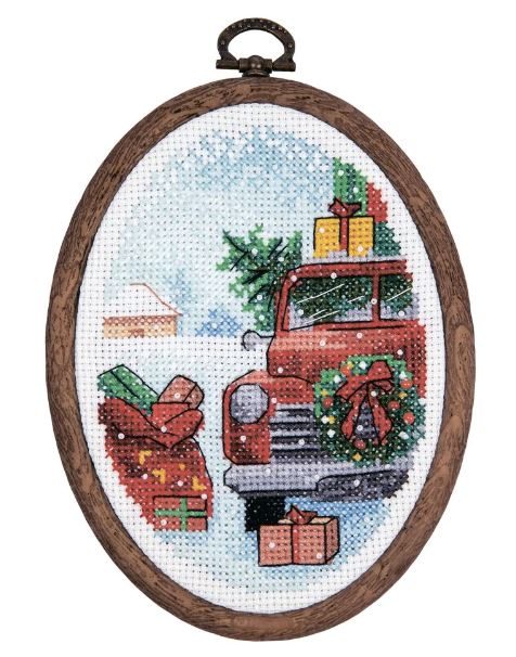 click here to view larger image of Preparing for the Holidays - M-502C (counted cross stitch kit)
