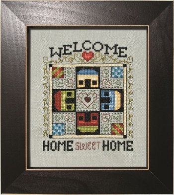 click here to view larger image of Quilted With Love - Welcome (chart)