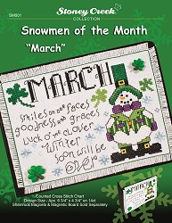 click here to view larger image of Snowman of the Month - March (chart)