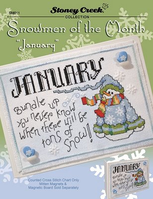 click here to view larger image of Snowman of the Month - January (chart)