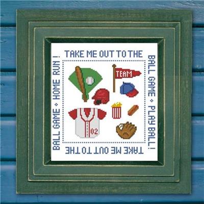 click here to view larger image of Baseball Mini Sampler (chart)