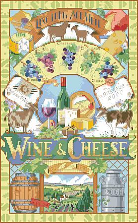 click here to view larger image of Wine and Cheese (chart)