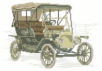 click here to view larger image of Vintage Automobile (chart)