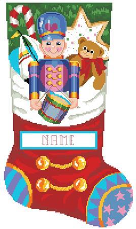 click here to view larger image of Toy Soldier Stocking (chart)
