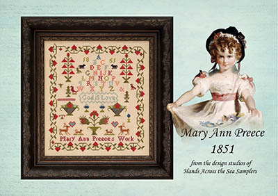 click here to view larger image of Mary Ann Preece (chart)