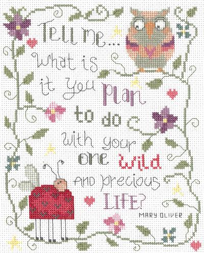 click here to view larger image of Wild and Precious Life - Gail Bussi (counted cross stitch kit)