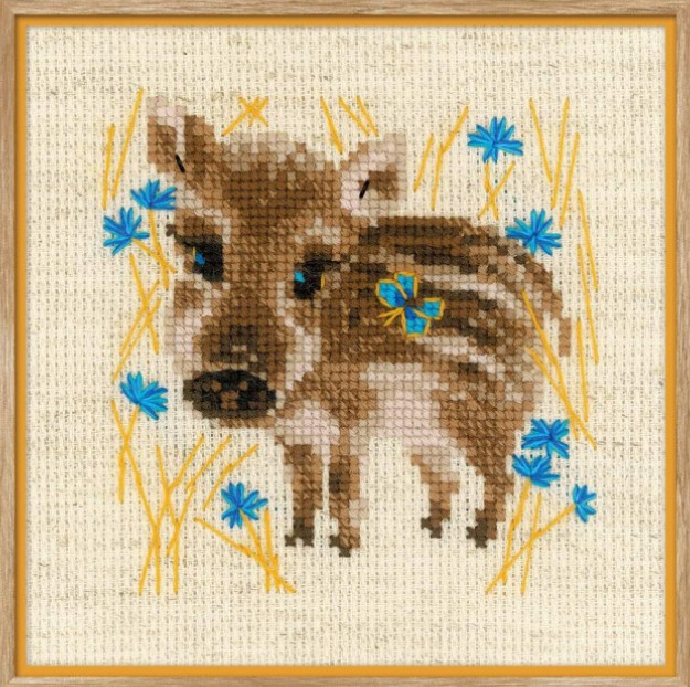 click here to view larger image of Little Boar (counted cross stitch kit)