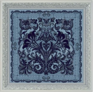 click here to view larger image of Cushion/Panel Spanish Lace (counted cross stitch kit)