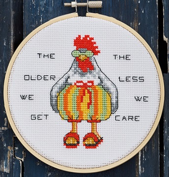 click here to view larger image of Older We Get, The (counted cross stitch kit)
