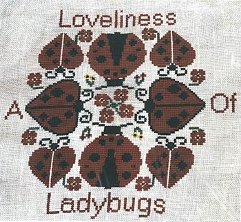 click here to view larger image of Loveliness of Ladybugs (chart)