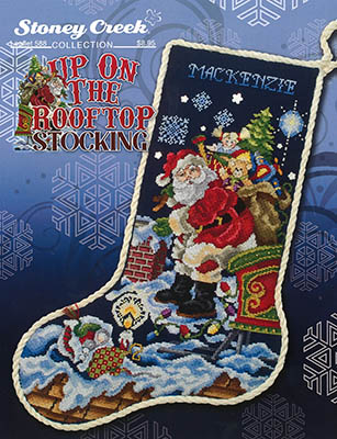 click here to view larger image of Up on the Rooftop Stocking (chart)