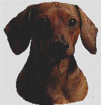 click here to view larger image of Out of the Shadows - Dachshund (chart)