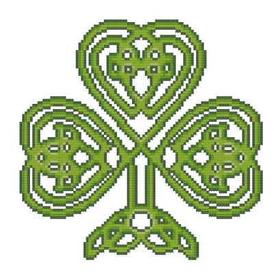 click here to view larger image of Celtic Shamrock (chart)
