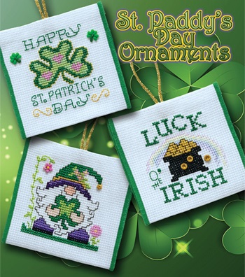 click here to view larger image of St Paddys Day Ornaments (chart)