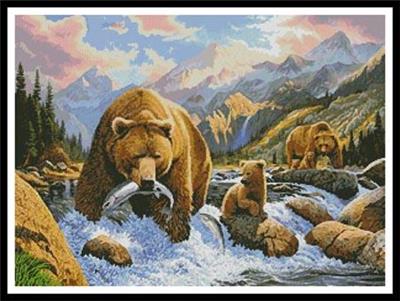click here to view larger image of Bear and Cubs (chart)