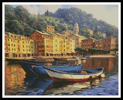 click here to view larger image of Boats of Portofino  (chart)