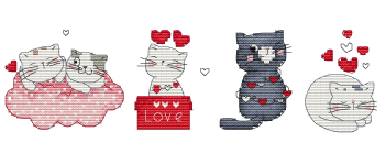 click here to view larger image of Love Cats (chart)