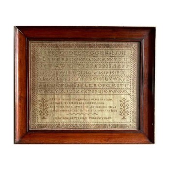 click here to view larger image of MAF & LE Treacher 1849 Sampler (chart)