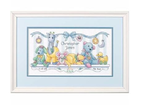 click here to view larger image of Baby's Friends (counted cross stitch kit)