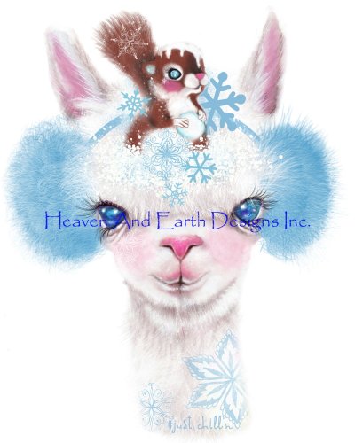 click here to view larger image of Winter Llama - Sheena Pike (chart)